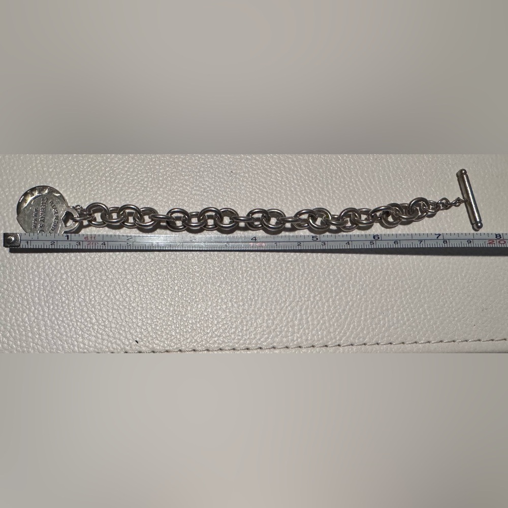 Tiffany & Co. Silver Cable Link Bracelet - Picture 7 of 7
